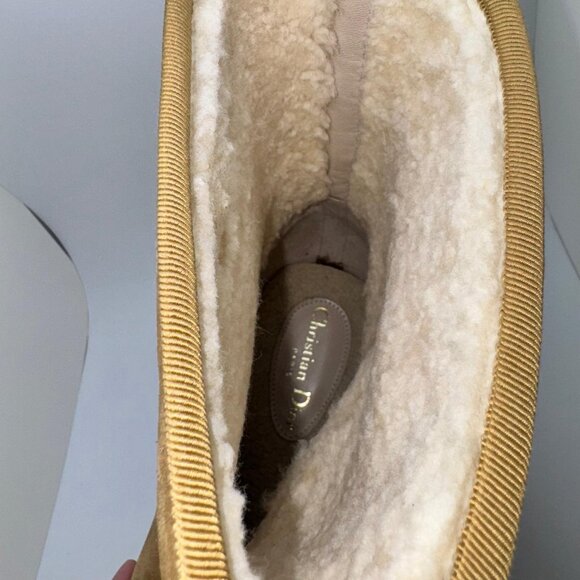 Christian Dior Granville Espadrille Boots Boots Suede Natural Beige EU 41 NIB - Picture 9 of 16